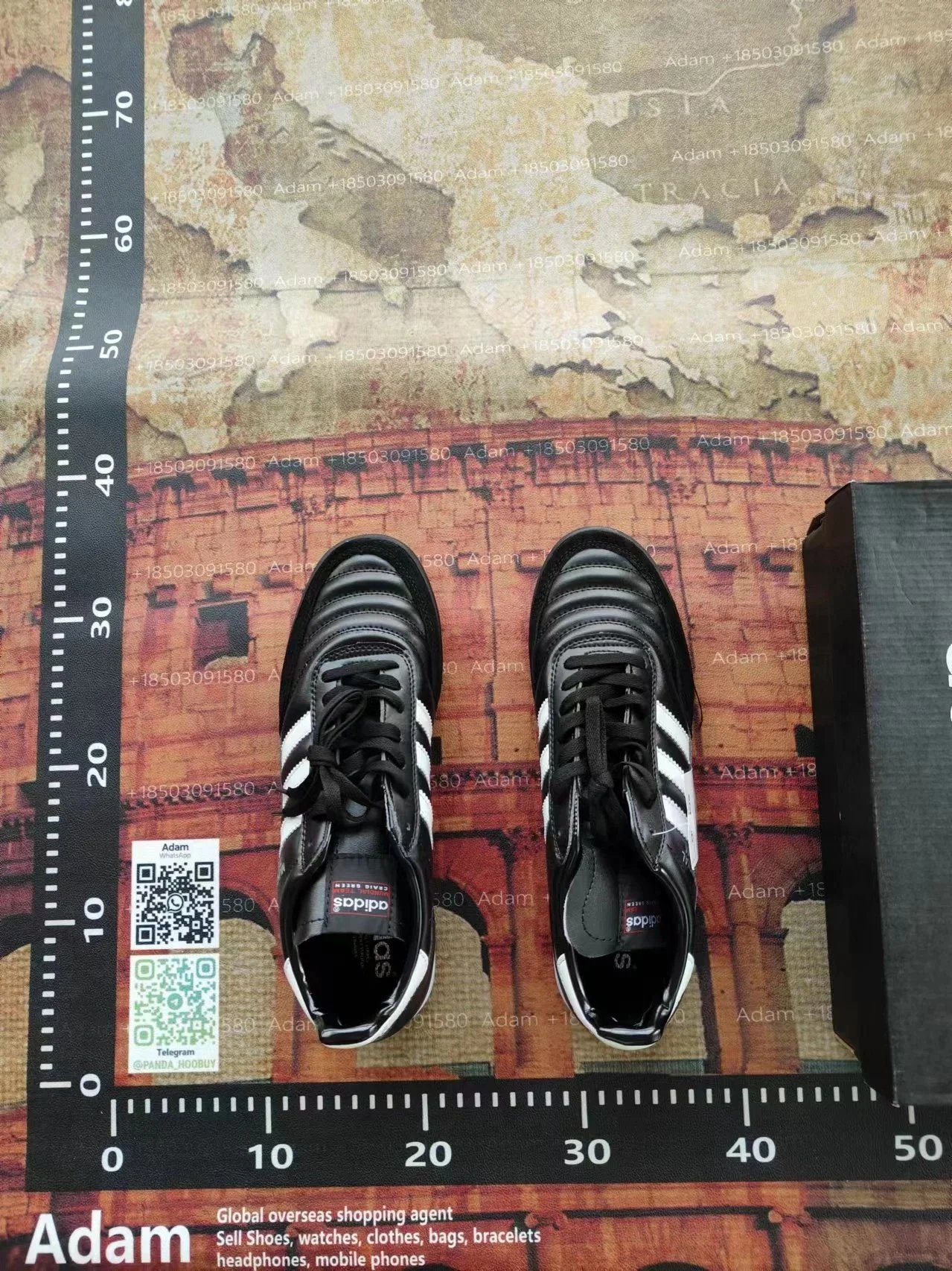 Adidas Classic Black White Sneakers