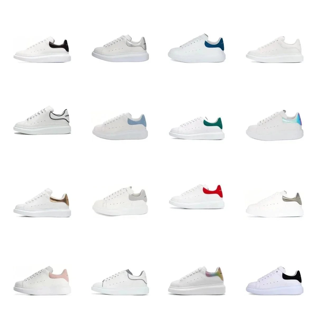 Versatile Casual Platform Sneakers P-0064