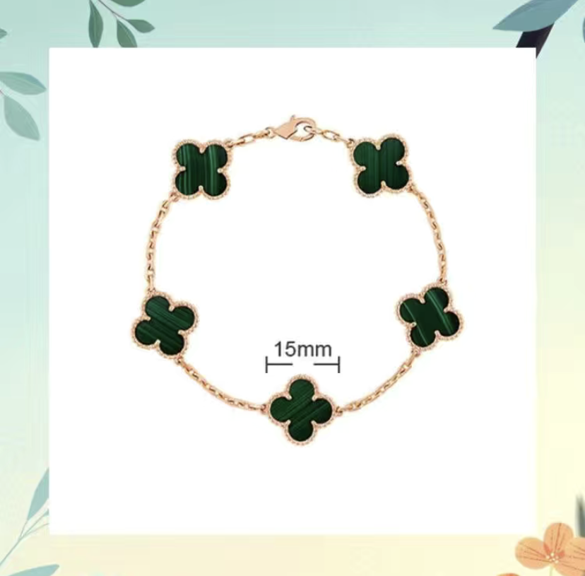 Rose Golden Malachite