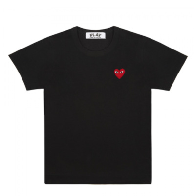 Black and red heart