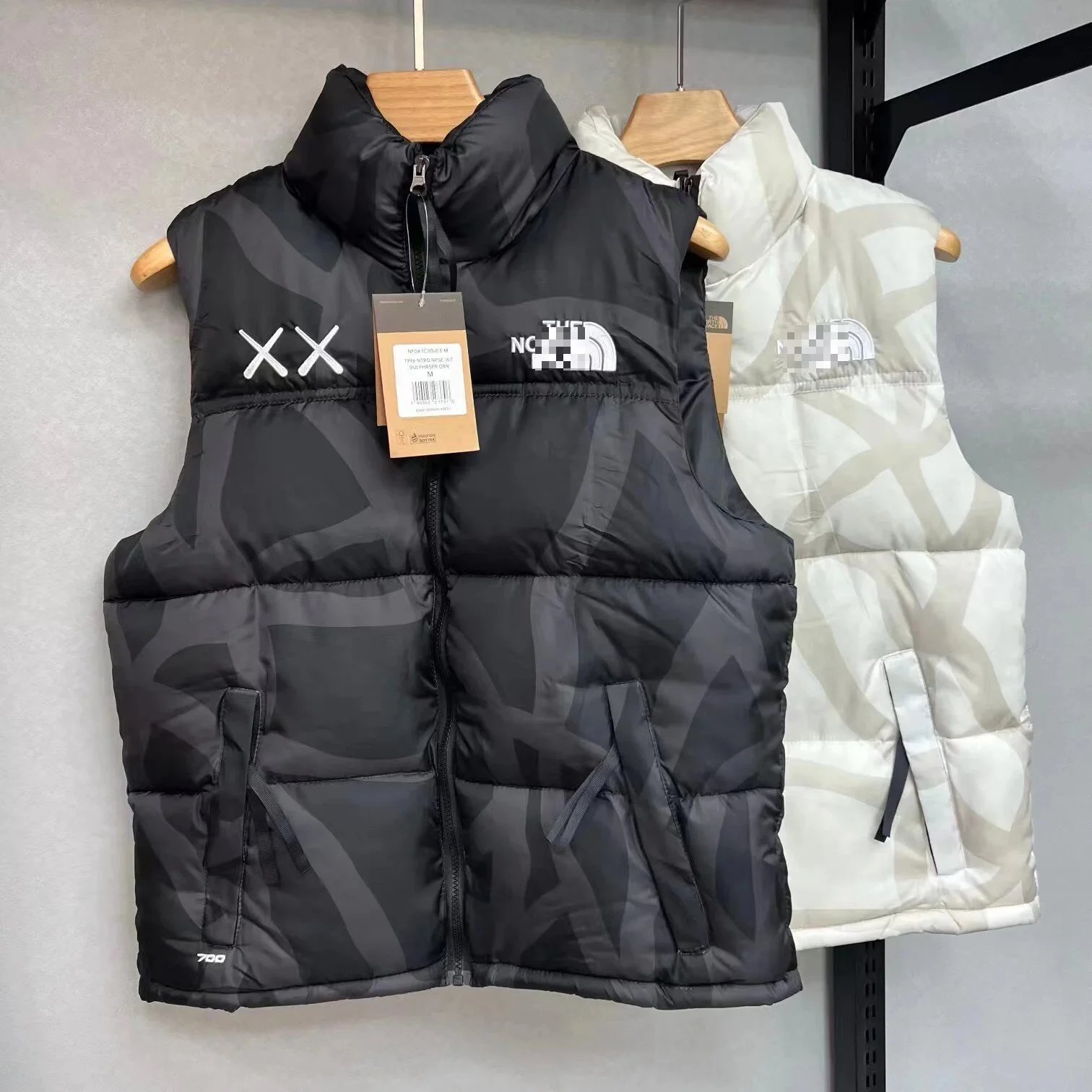 The North Face x Kaws Nuptse 700 Down Vest