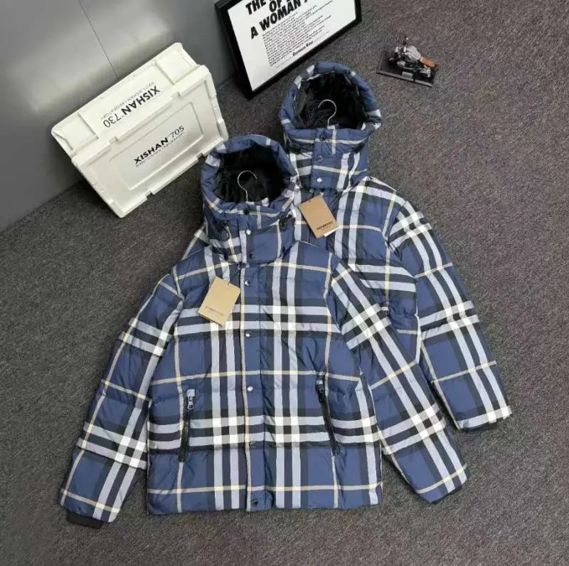 Burberry Check Puffer Jacket