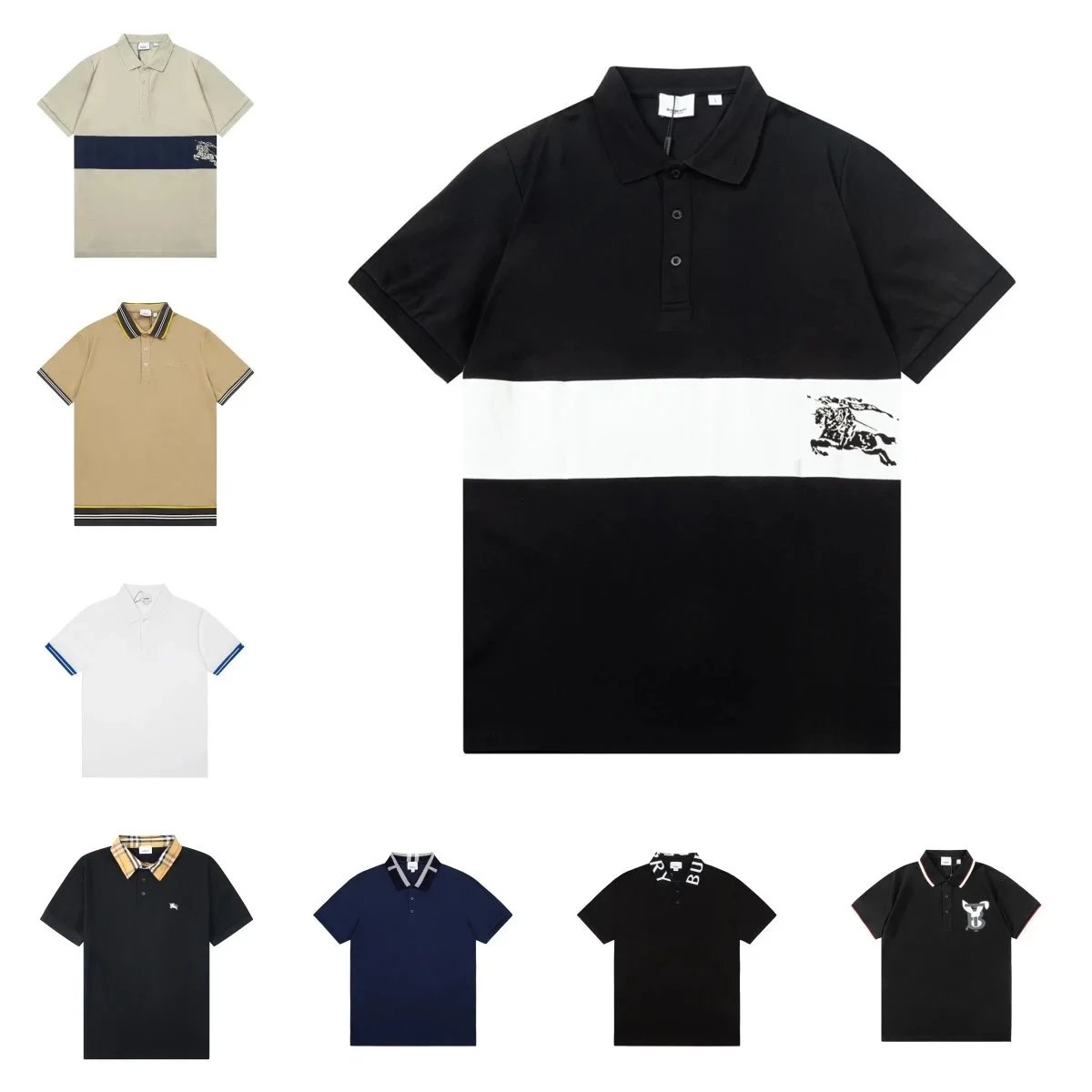 Burberry Equestrian Knight Polo Shirt [40 styles]