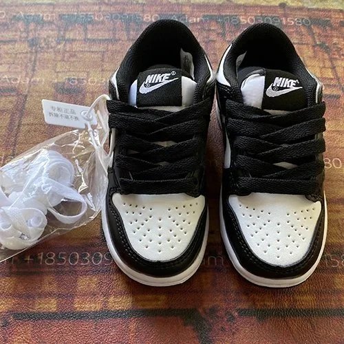 Nike Kids Black White Sneakers