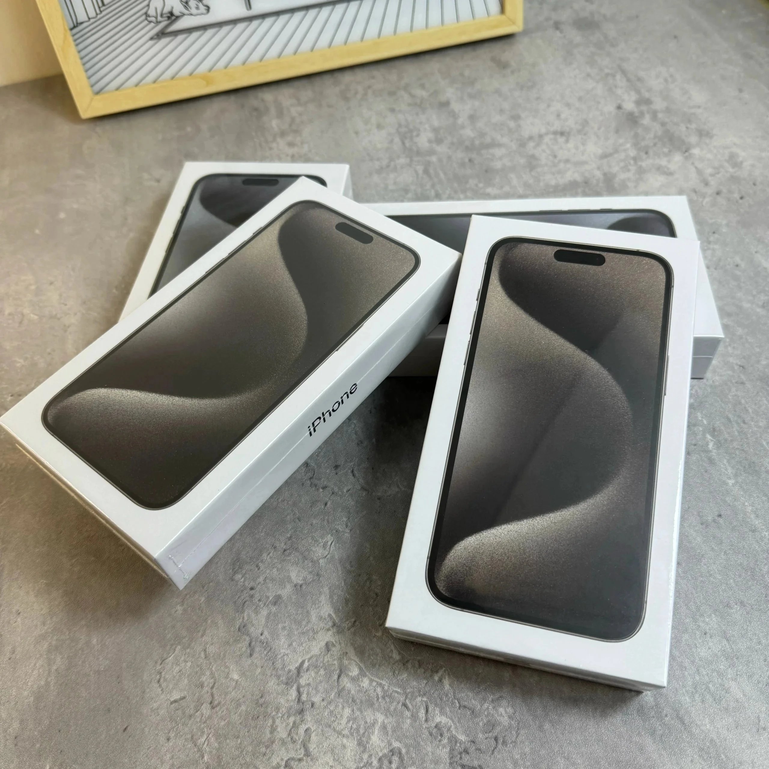 Apple Apple iPhone 15 Pro Max Space Black Smartphone Black