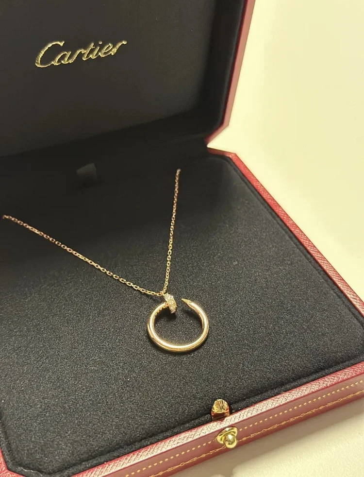 Cartier Cartier Love Necklace in Gold with Diamond Accents Gold