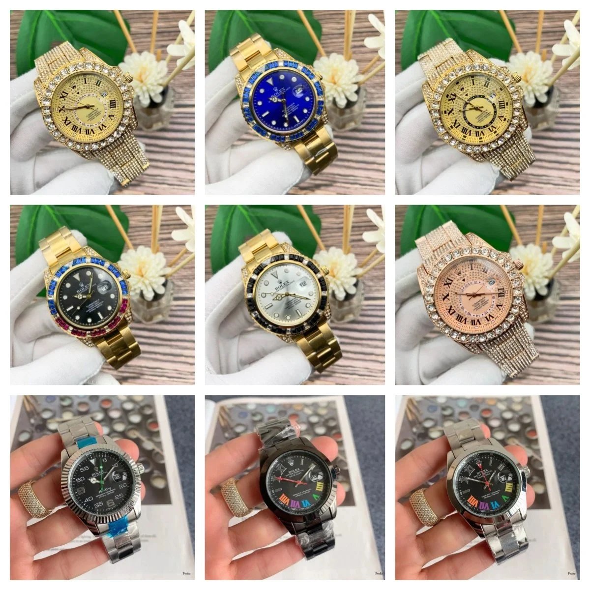 Rolex Datejust / Yacht-Master / GMT-Master II Watches [40 styles]