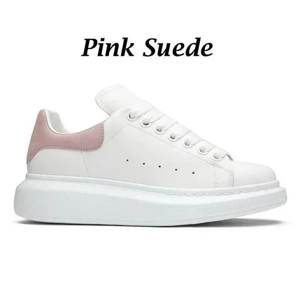 Alexander McQueen Alexander McQueen Pink Suede Sneakers Pink