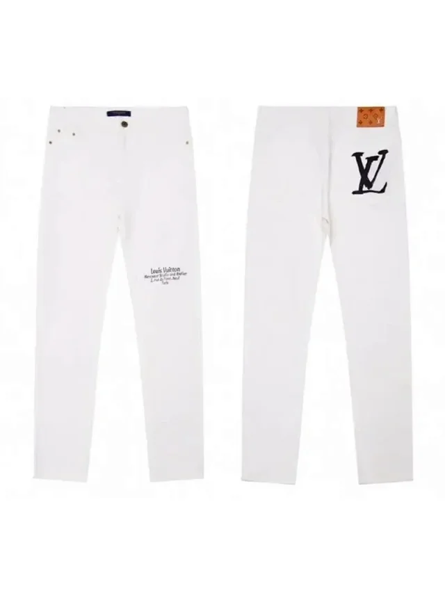 Louis Vuitton Jeans Assorted logo-print and washed designs product detail image 6