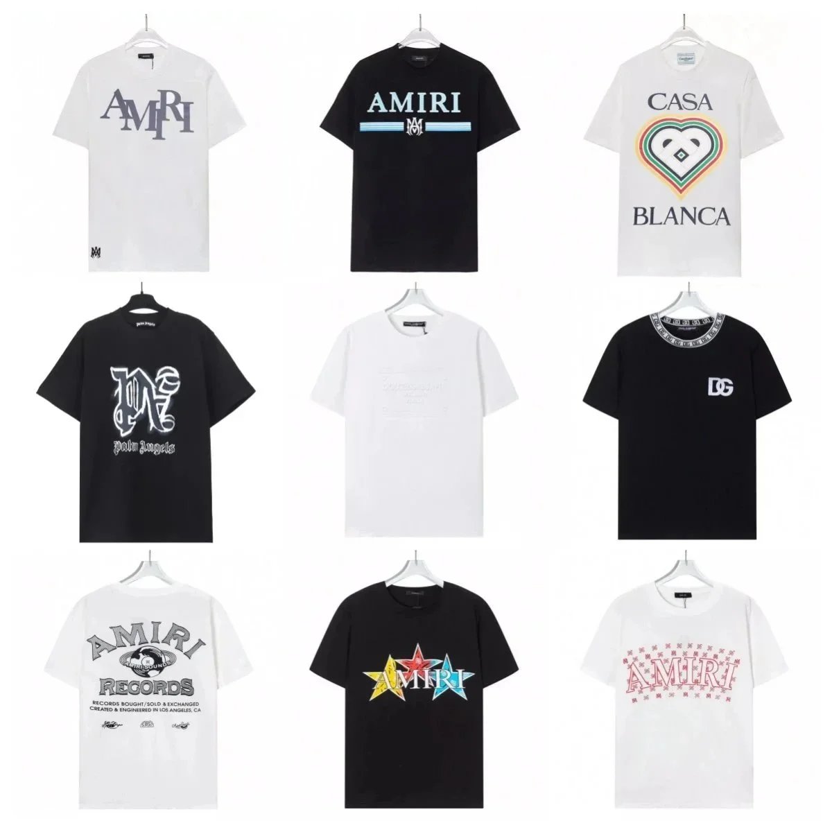 Amiri Palm Angels Dolce & Gabbana Collaborative Graphic T-Shirts - 000946