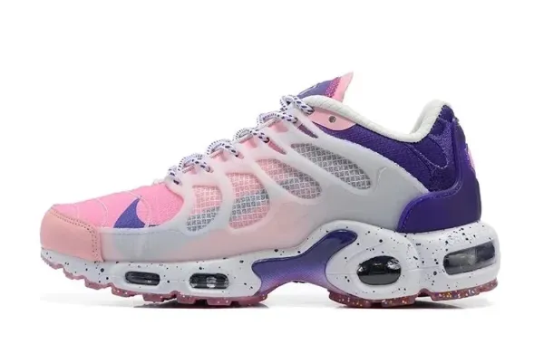 Nike Air Max Plus 'Pastel' Pink Purple White Sneakers - 1