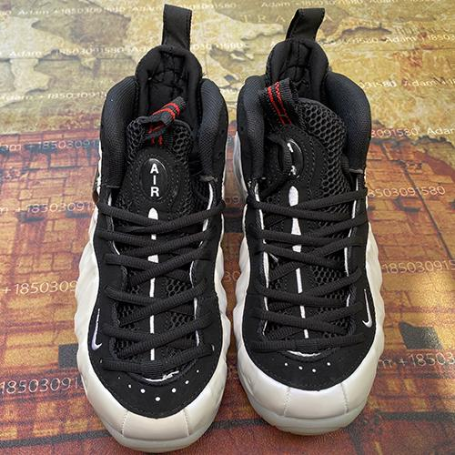 Nike Foamposite One White Black Red Casual Sneakers