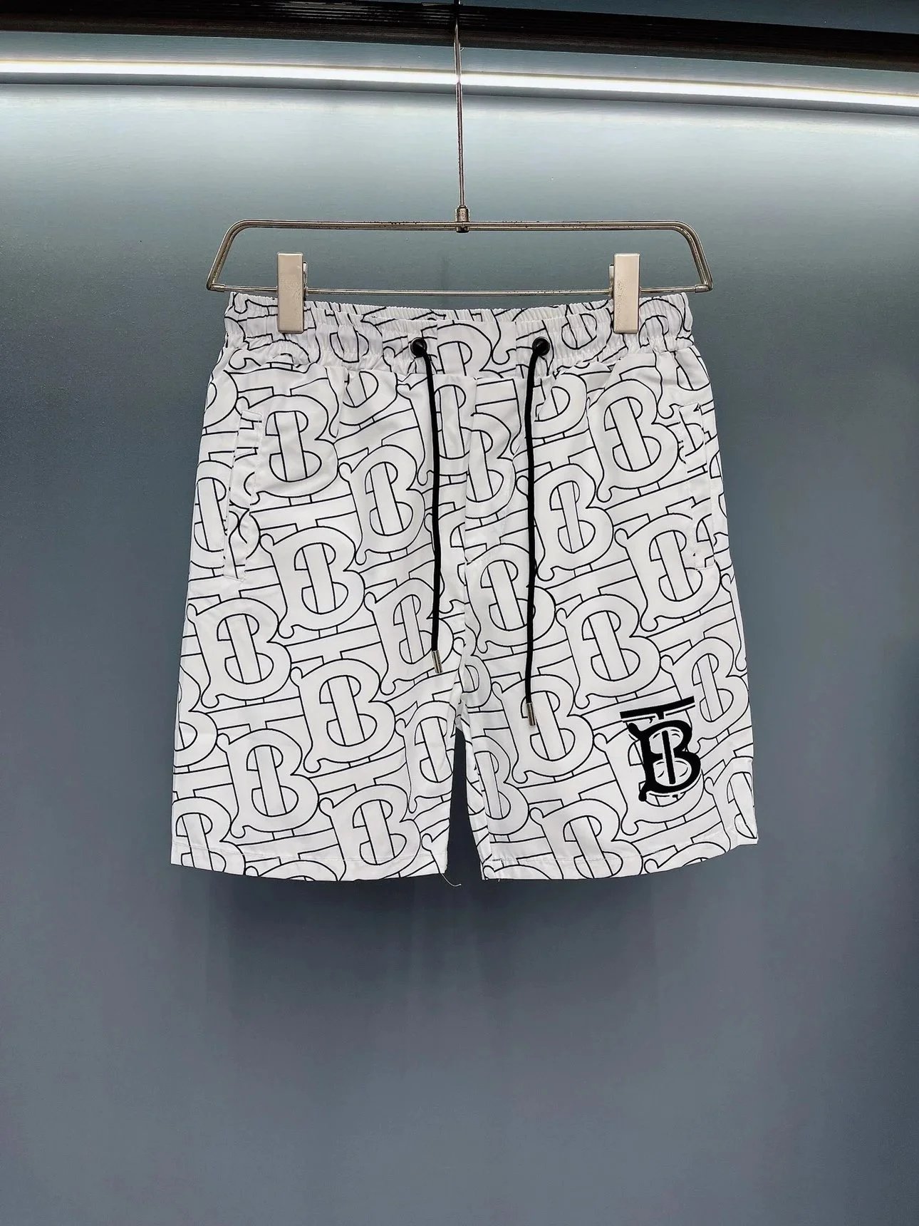 Burberry Shorts Logo-Print Drawstring image 12
