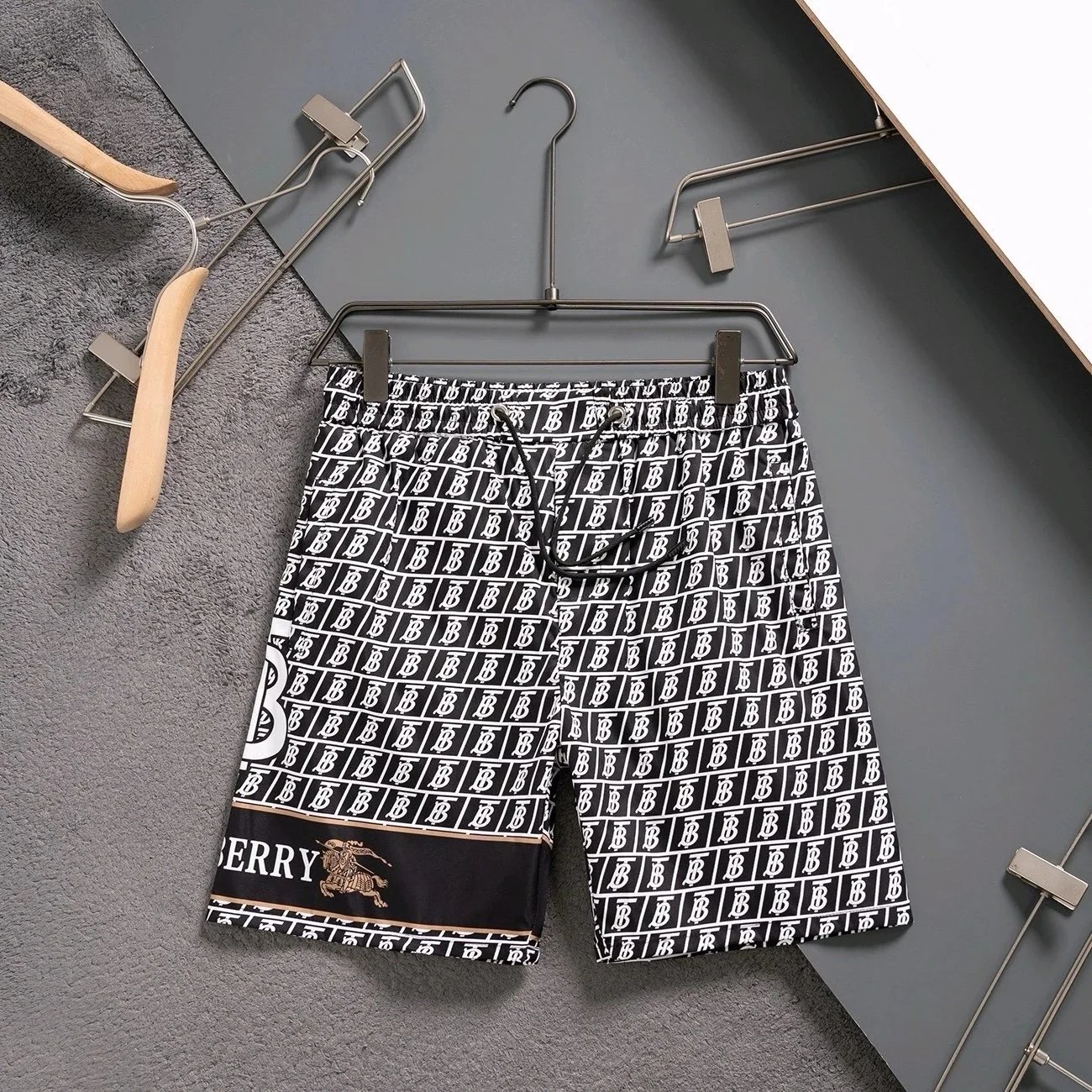Burberry Shorts Logo-Print Drawstring product image