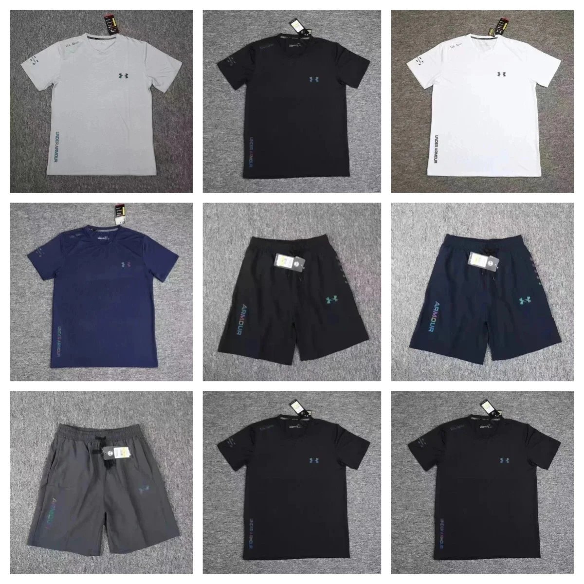 Under Armour HeatGear Performance T-Shirt/Shorts - 001775
