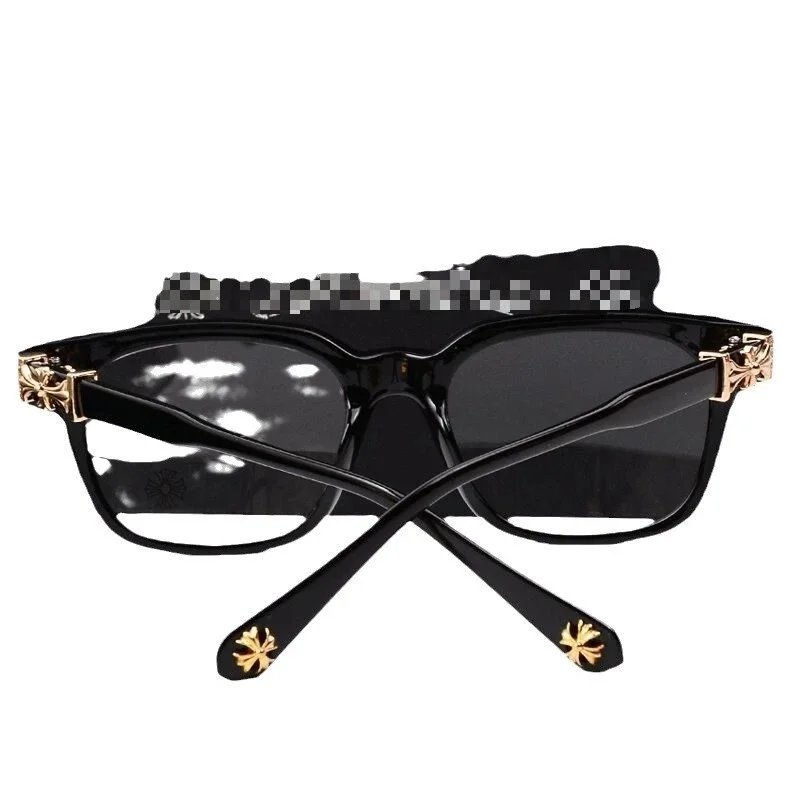 Chrome Hearts Clear Acetate Optical Glasses with Silver Cross Motif - 6