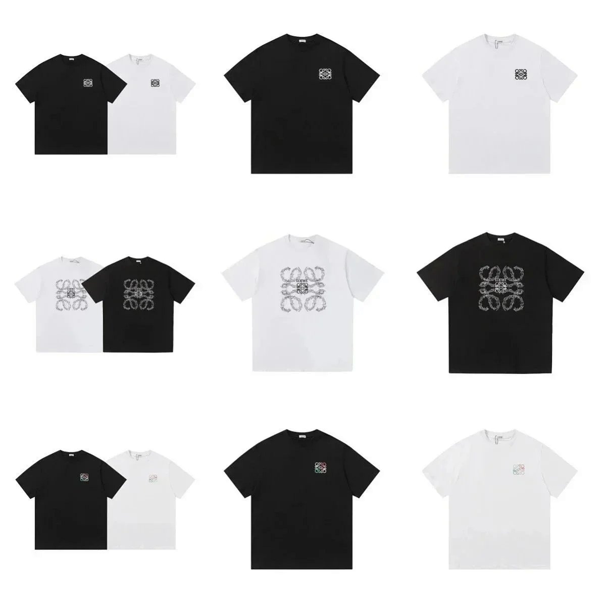 Loewe Anagram Logo White T-Shirt product detail 7 in Litbuy spreadsheet finds
