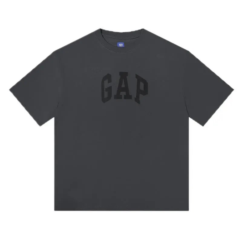 GAP Gap Classic Logo T-Shirt in Charcoal Grey Grey
