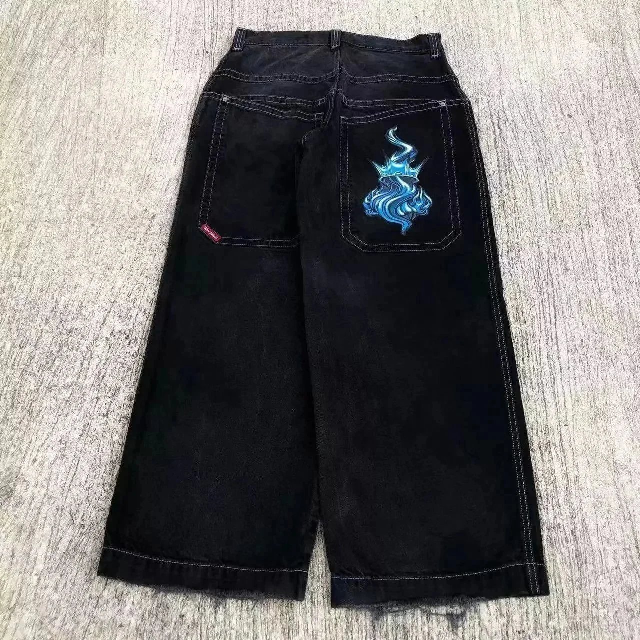 Evisu Jeans Seagull-print — 31 Black