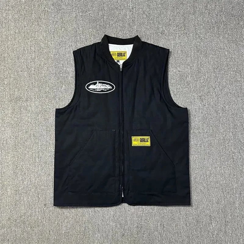 Guerrillaz Black Cruise Ship Graphic Vest