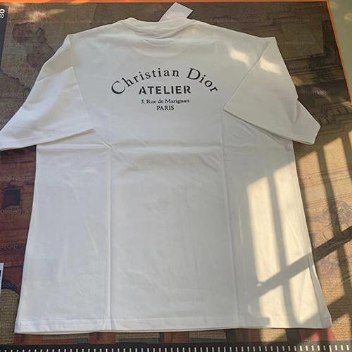 Dior Oblique Embossed White T-Shirt product detail 4 in Litbuy spreadsheet finds