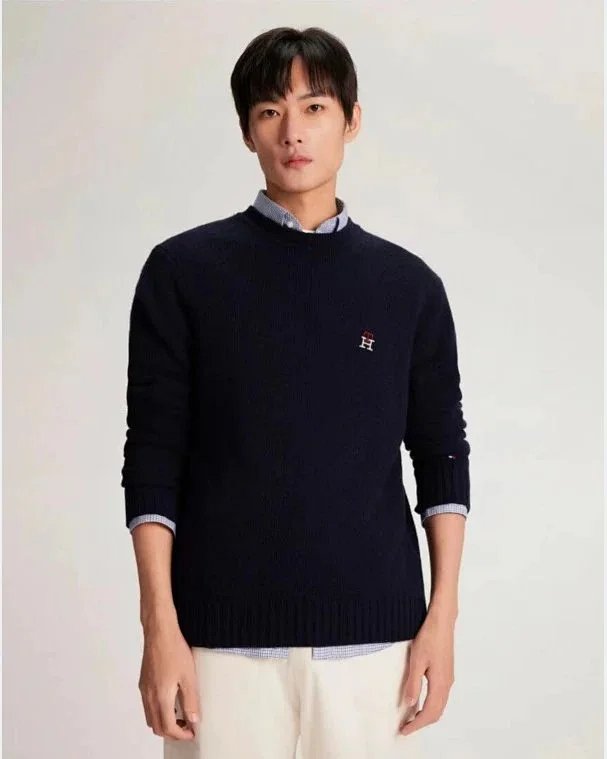 Tommy Hilfiger Classic Zip-Up Sweater Gray product detail 10 in Litbuy spreadsheet finds