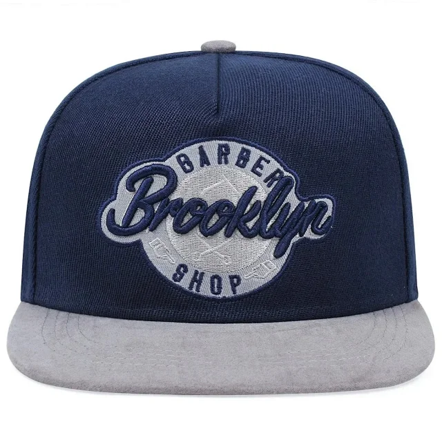 Unbranded Hats Brooklyn Embroidered Flat-Brim Snapback Cap product detail image 9