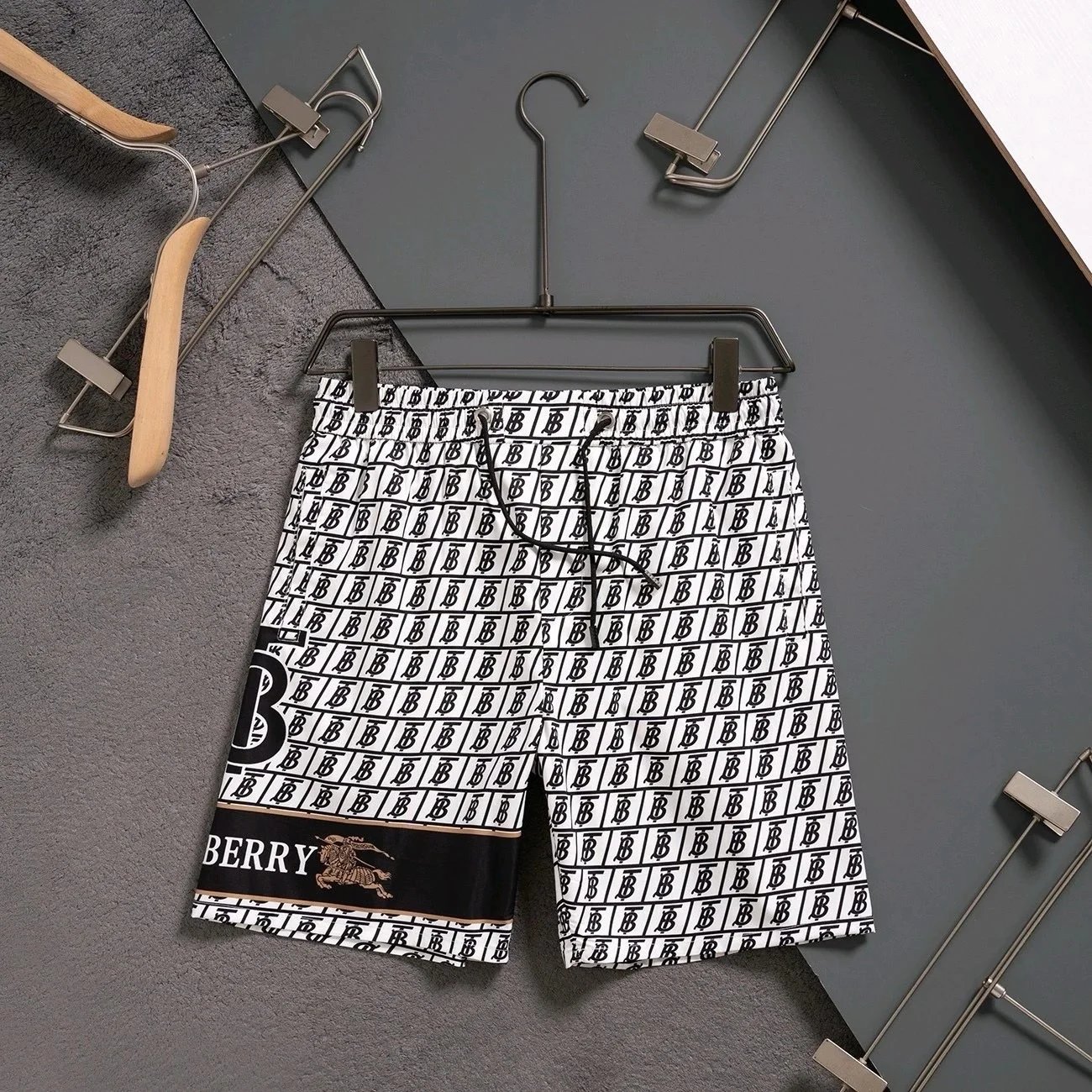 Burberry Shorts Logo-Print Drawstring product image