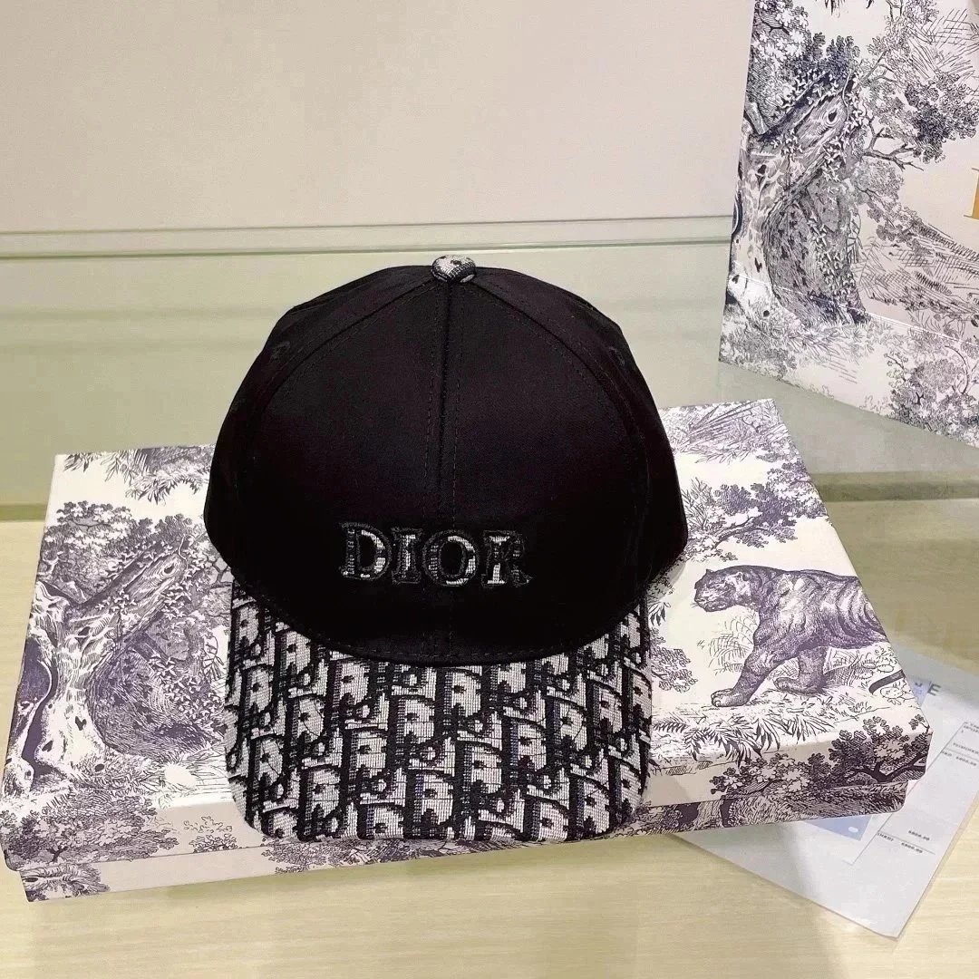Fendi Beige Monogram Baseball Cap