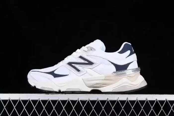 New Balance 9060 White Black Sneakers - 6