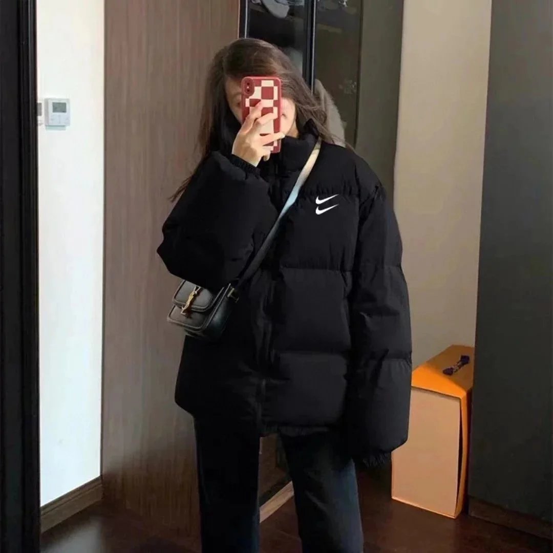 Balenciaga Down Jackets Stand-Collar Quilted Puffer Jacket — 09