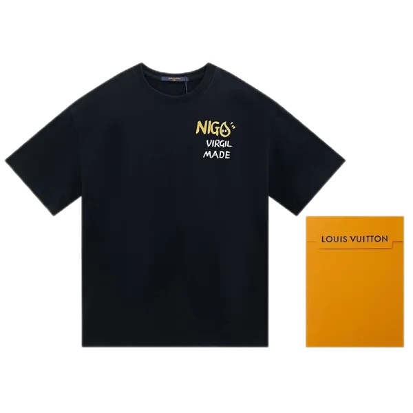 Louis Vuitton x NIGO Virgil Made Black T-Shirt - 1