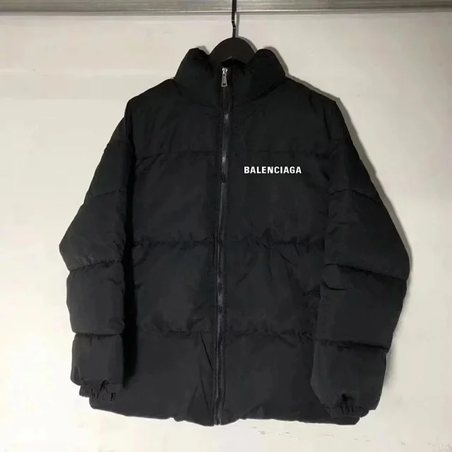 Balenciaga Down Jackets Stand-Collar Quilted Puffer Jacket product detail image 2
