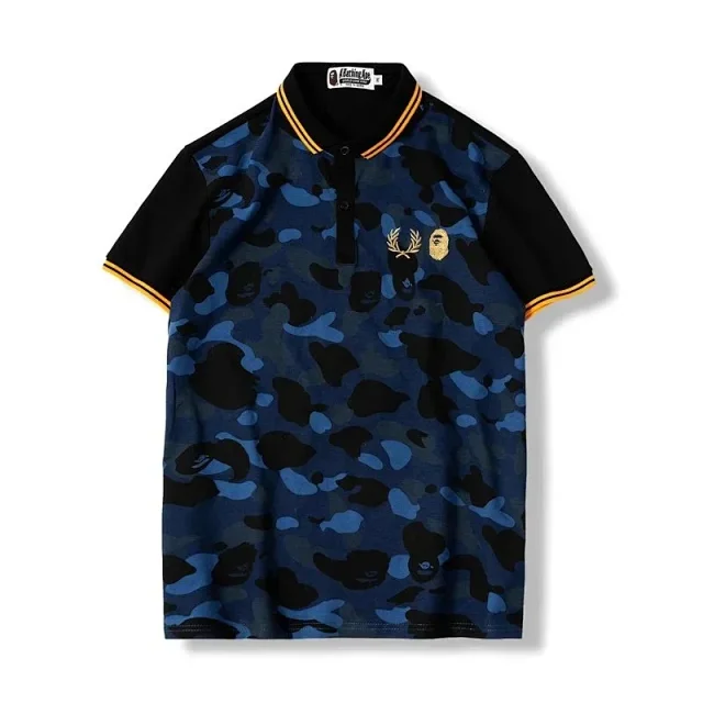 A BATHING APE Shirts Short-Sleeve Polo Shirt product detail image 4