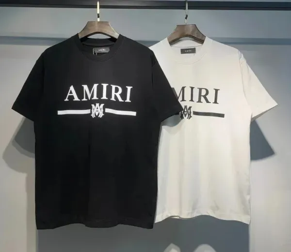 Amiri Drip Logo Black T-Shirt - 10