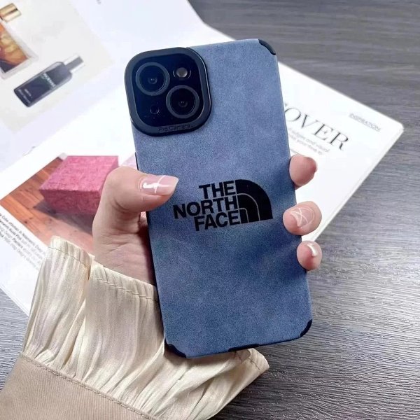 The North Face Suede Phone Case Blue product listing in Litbuy spreadsheet finds