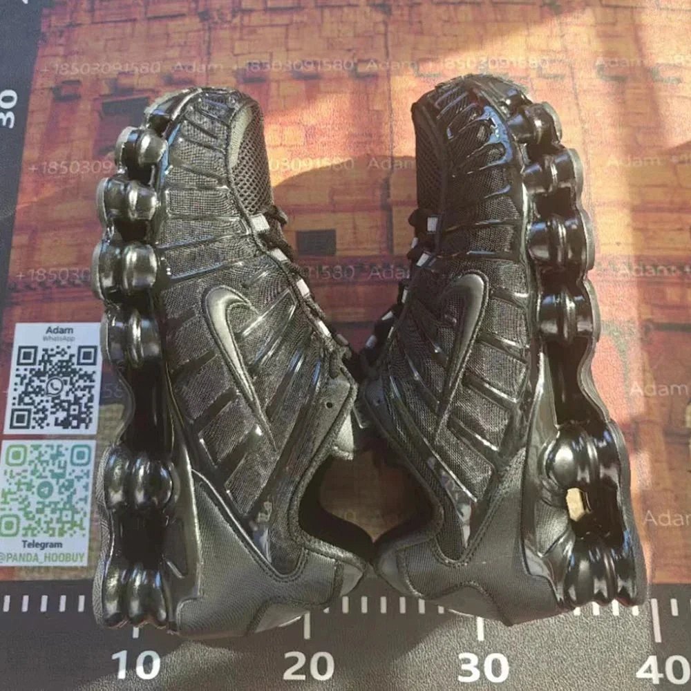Nike Shox R4 Black Reflective Sneakers Running Shoes product detail 2 in Litbuy spreadsheet finds