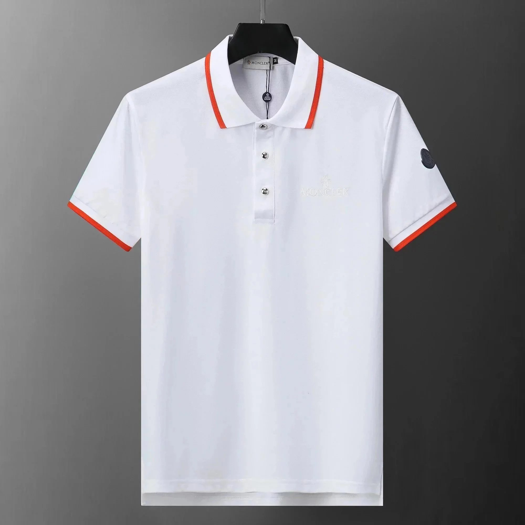 Moncler Shirts Short-Sleeve Polo Shirt image 6