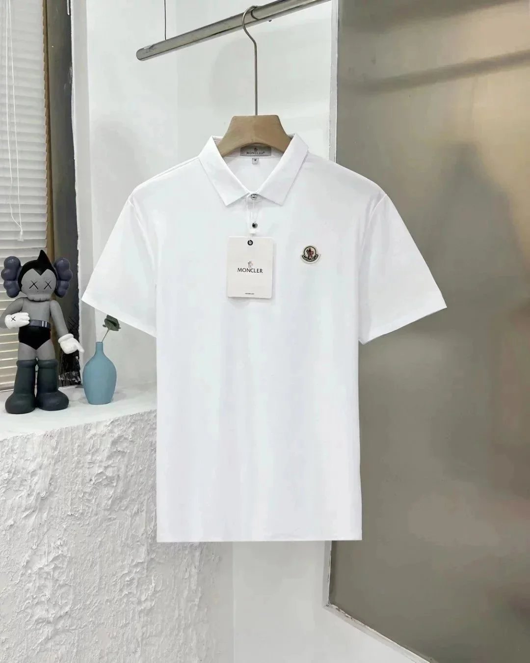 Moncler Shirts Short-Sleeve Polo Shirt — 22