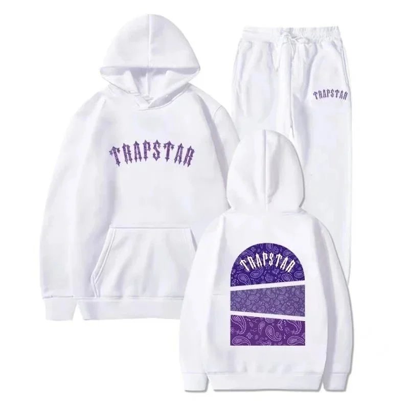 Trapstar Jackets Zip-Up Windbreaker with Red Appliqué Details — 31