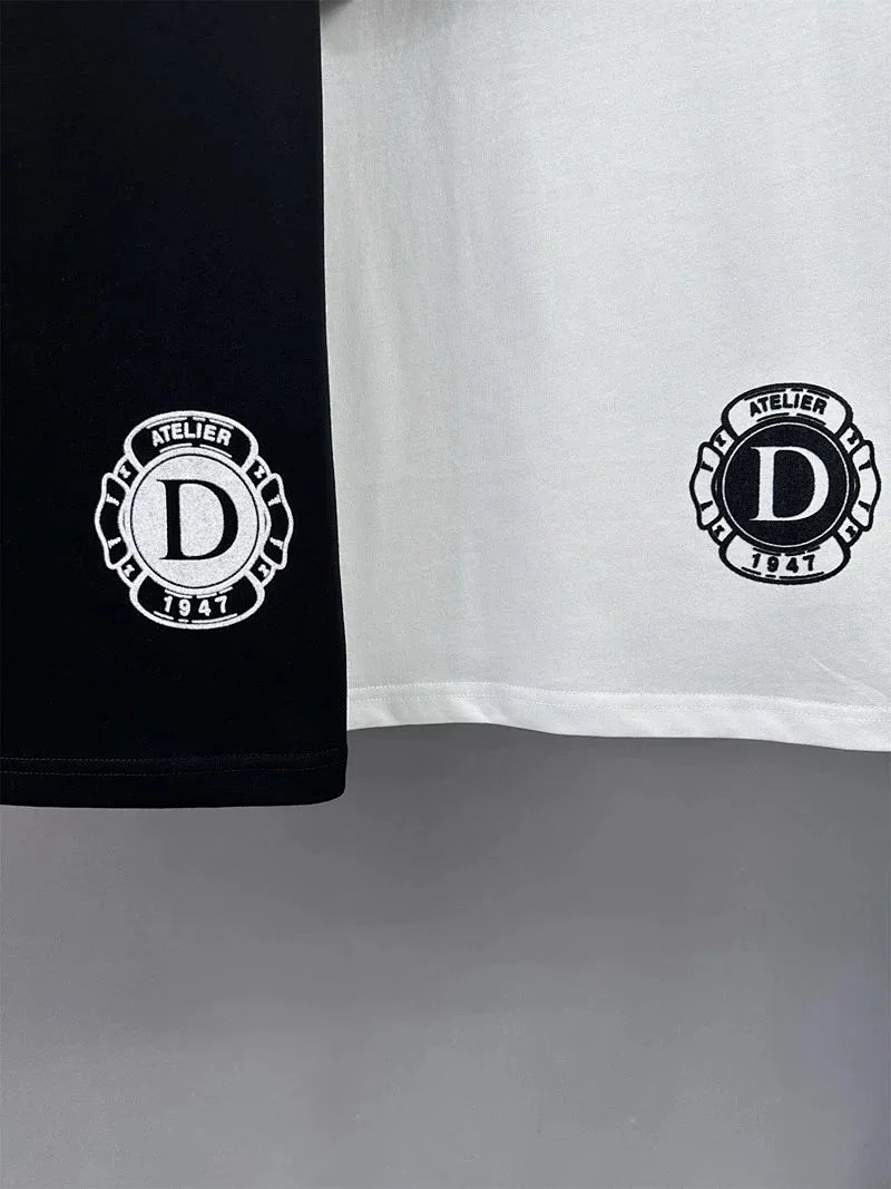 Dior Multicolor Logo Print White T-Shirt product detail 9 in Litbuy spreadsheet finds