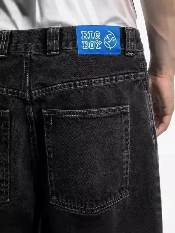 Big Boy Jeans Loose-fit cartoon embroidered image 3