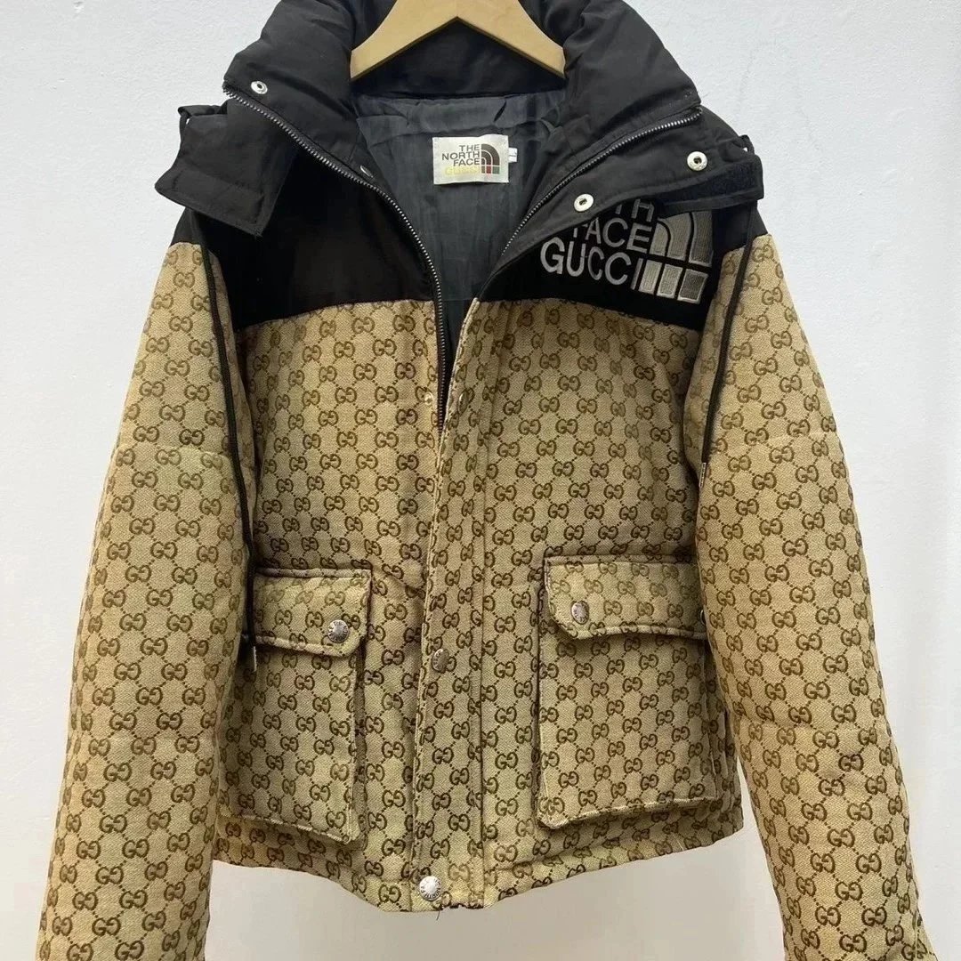 Balenciaga Down Jackets Stand-Collar Quilted Puffer Jacket — 40