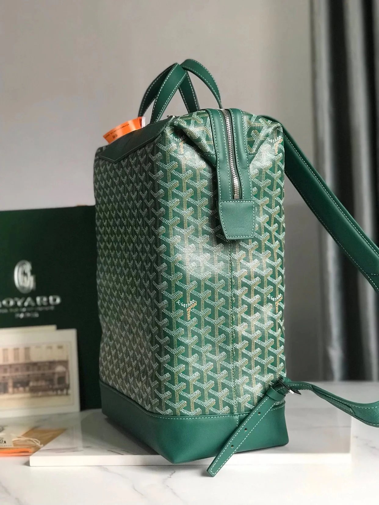 Goyard Saint-Honoré Backpack Black - 4