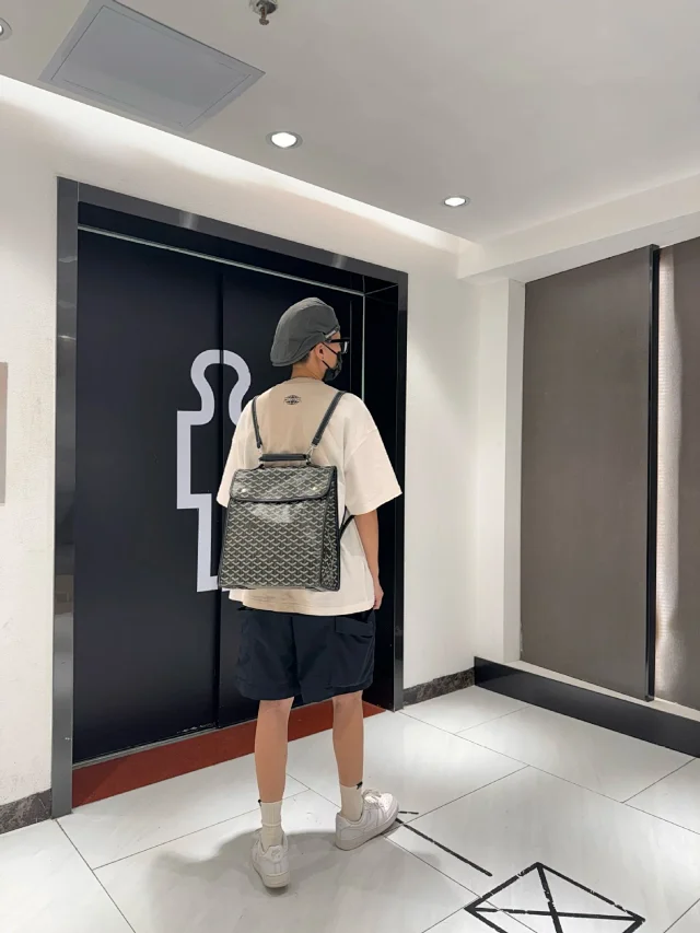 Unbranded Backpacks Top-Handle Flap Backpack with Geometric Pattern product detail image 24