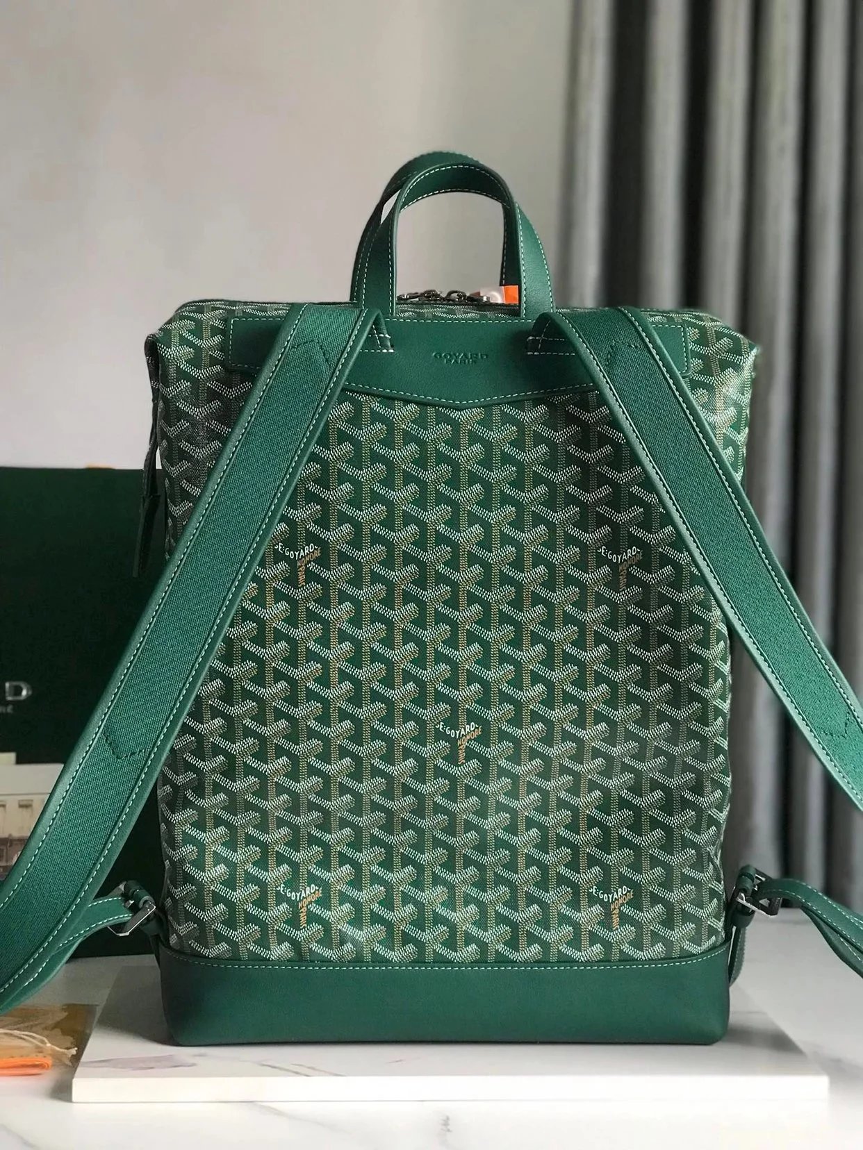 Goyard Saint-Honoré Backpack Black - 5