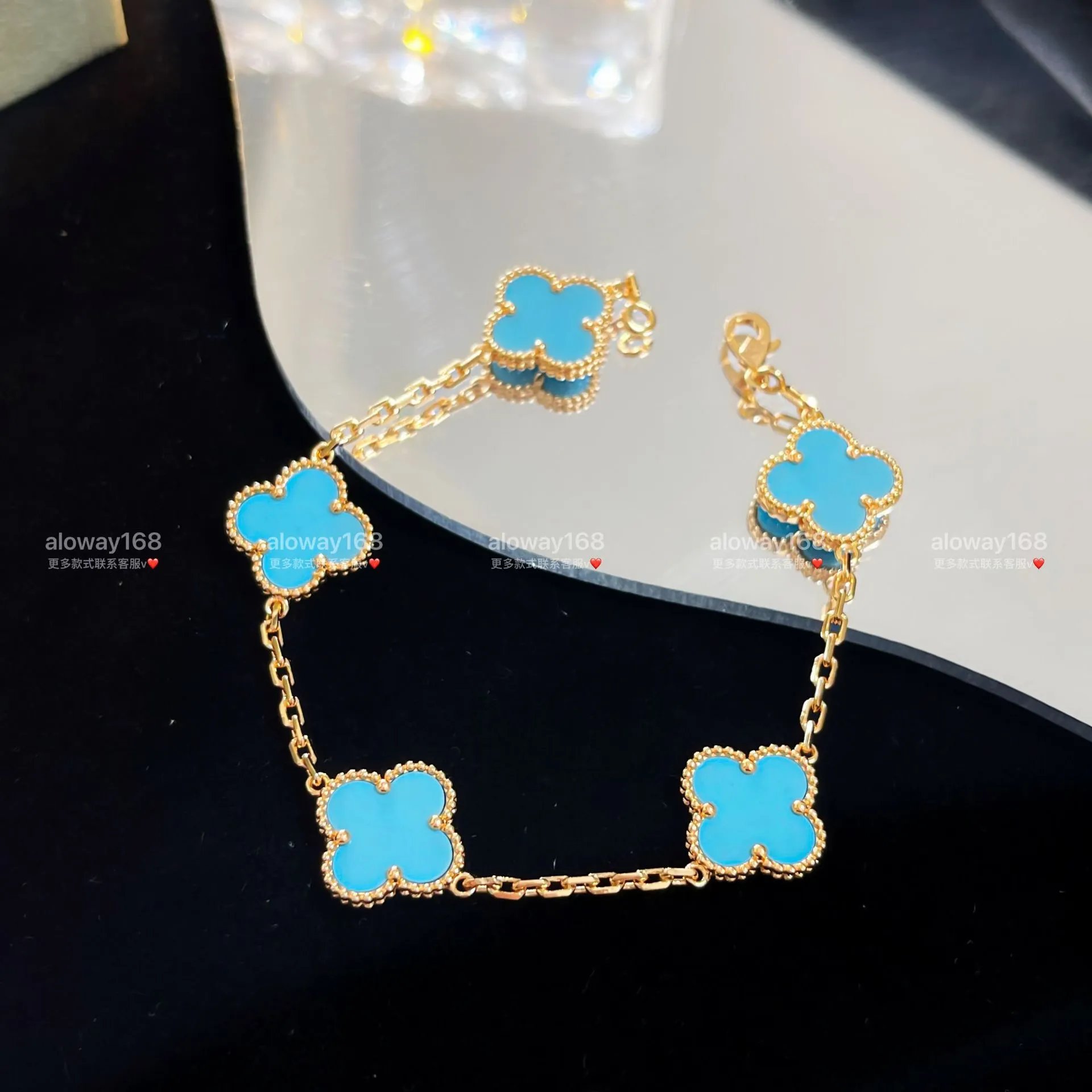 Rose Gold Amazonite (No Diamonds)