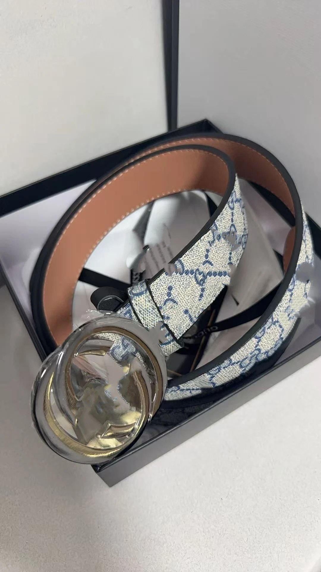 Gucci GG Marmont Canvas Belt Gray product detail 21 in Litbuy spreadsheet finds