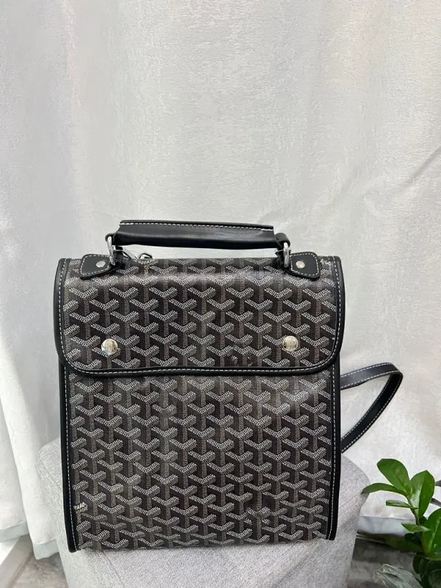 Unbranded Backpacks Top-Handle Flap Backpack with Geometric Pattern product detail image 31