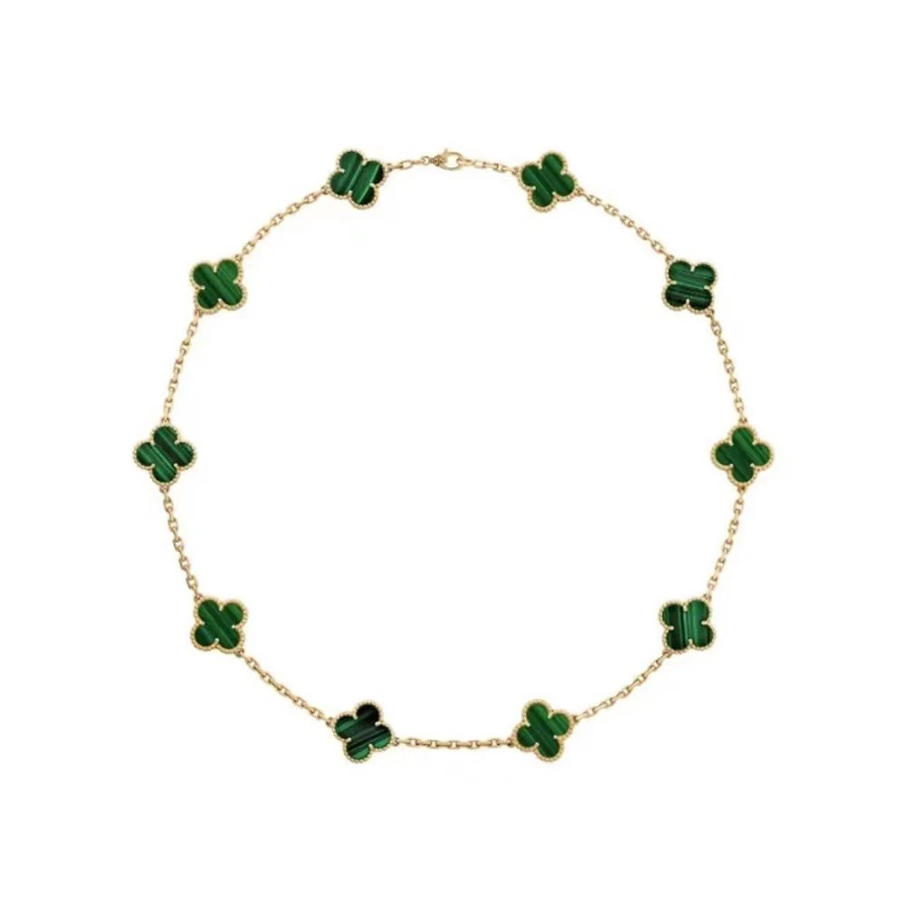 Lucky Four-Leaf Clover Necklace photo 3
